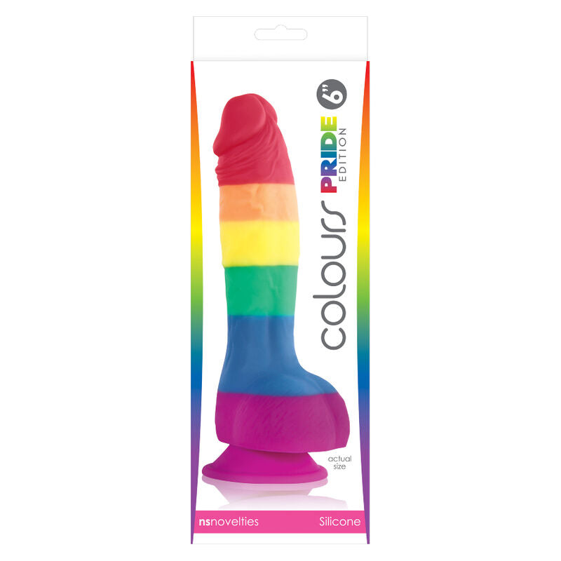 PRIDE - DILDO LGBT COLORI PRIDE 15 CM