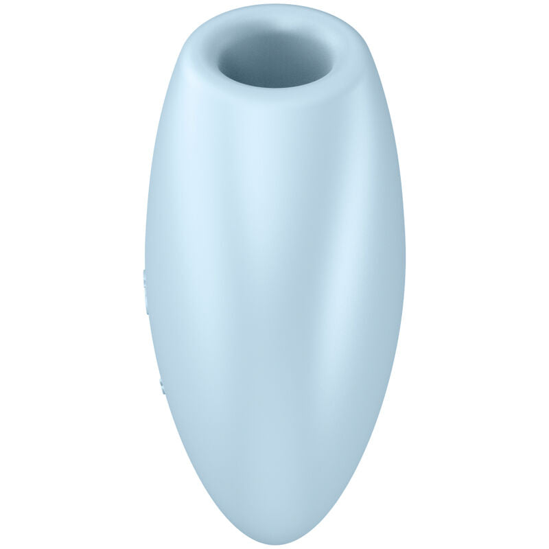 SATISFYER - CUTIE HEART STIMOLATORE E VIBRATORE AIR PULSE AZZURRO
