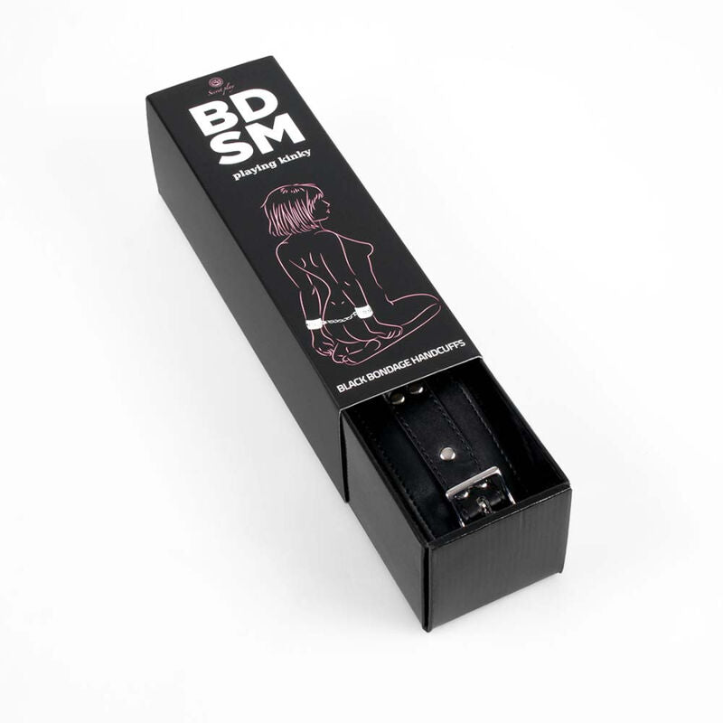 SECRETPLAY - BDSM COLLECTION MANETTE BONDAGE NERE