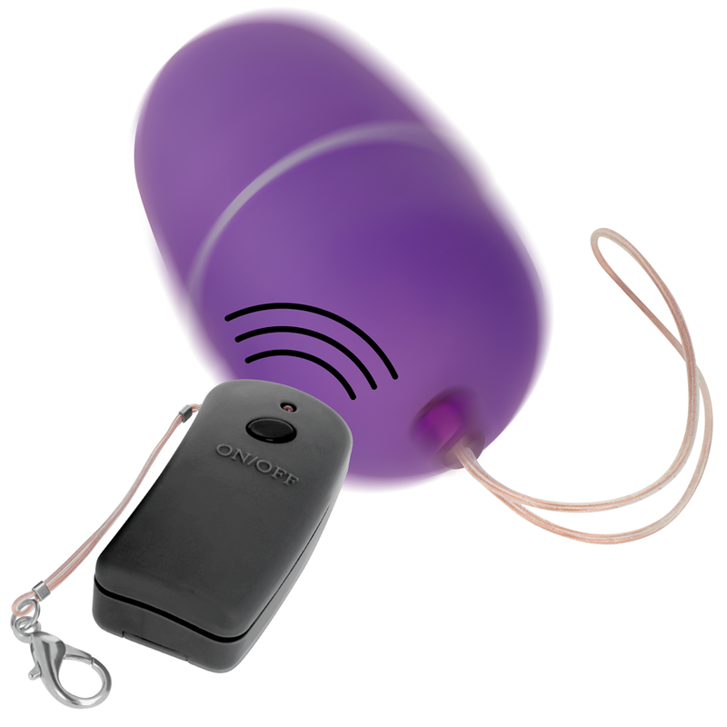 ONLINE - OVETTO VIBRANTE IMPERMEABILE CON TELECOMANDO VIOLA