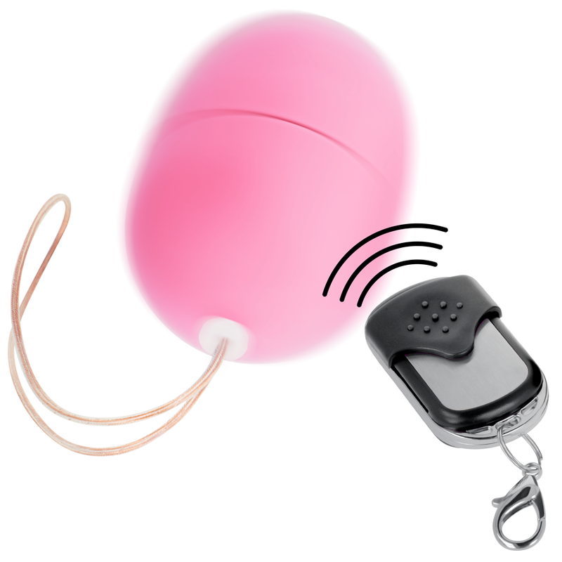 ONLINE - OVETTO VIBRANTE CON TELECOMANDO S ROSA