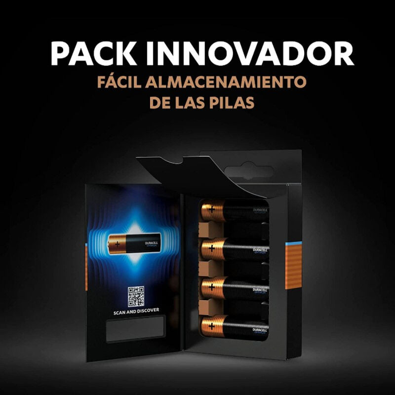 DURACELL - AA LR6 BATTERIA ALCALINE OPTIMUM 200 4 UNITÀ