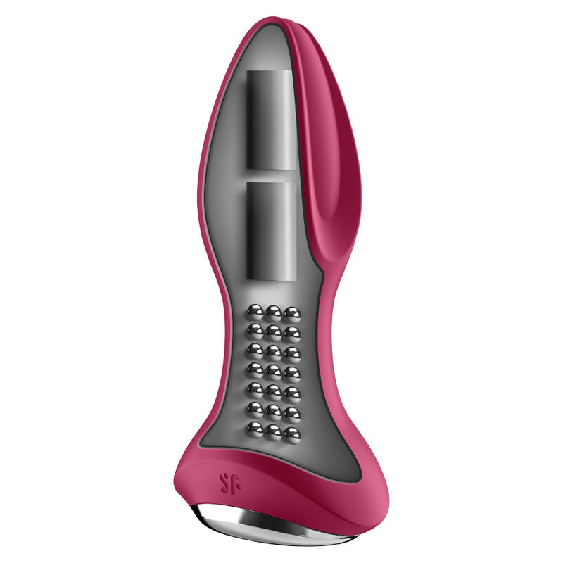 SATISFYER - PLUG 2+ ROTATORE  E VIBRATORE CON APP NERO