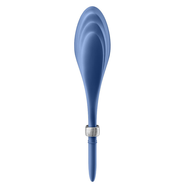 SATISFYER - DUELIST ANELLO PENE VIBRANTE AZZURRO