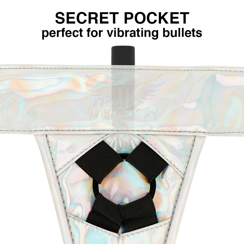 MYTHOLOGY - FANTASY HARNESS IRIDESCENTE S/M