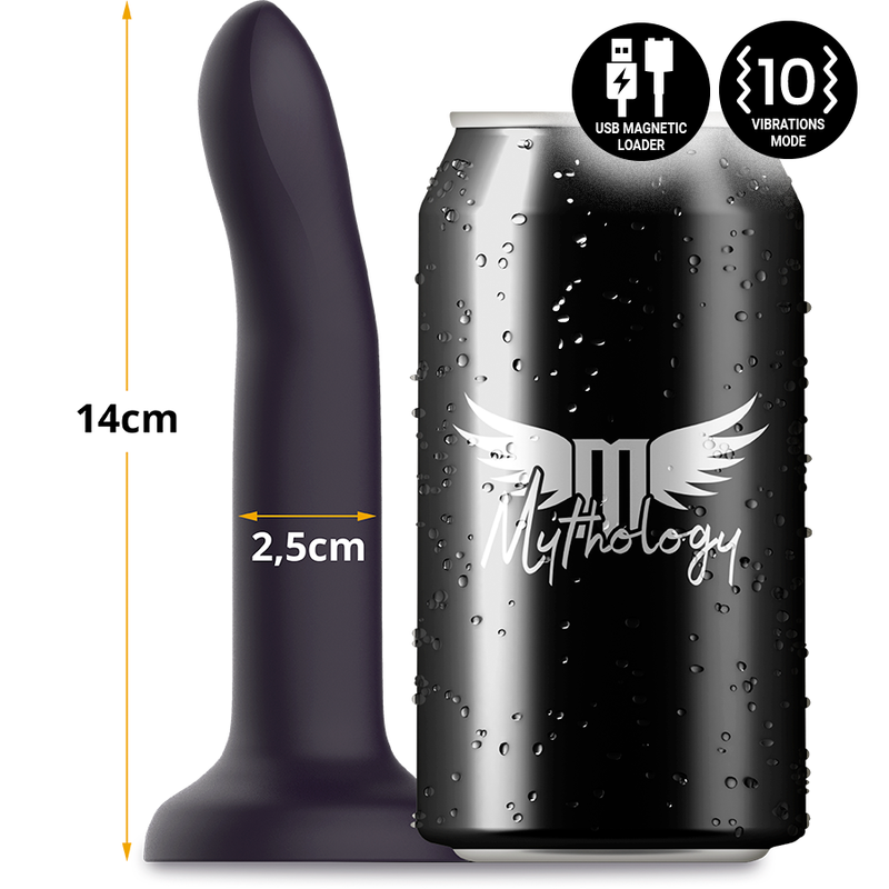 MYTHOLOGY - DUMAN MYSTIC DILDO VIBRANTE COMPATIBILE CON LA TECNOLOGIA WIRELESS WATCHME S