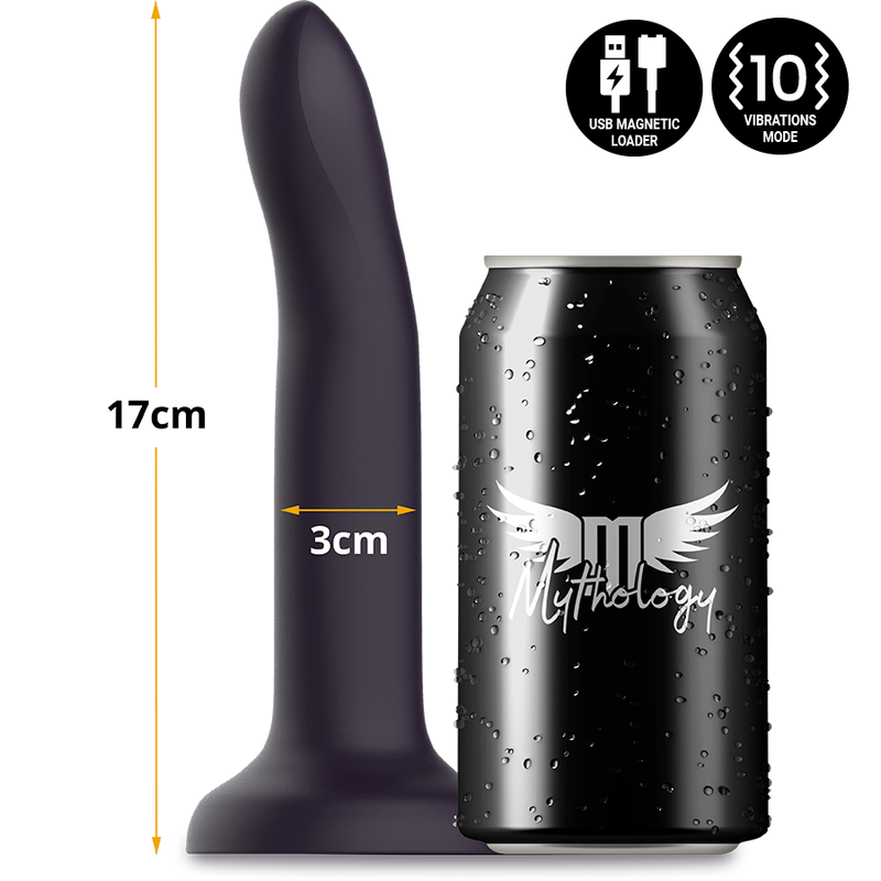 MYTHOLOGY - DUMAN MYSTIC DILDO VIBRANTE COMPATIBILE CON LA TECNOLOGIA WIRELESS WATCHME M