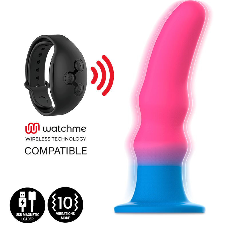 MYTHOLOGY - KUNO UTOPIA DILDO VIBRANTE COMPATIBILE CON LA TECNOLOGIA WIRELESS WATCHME S