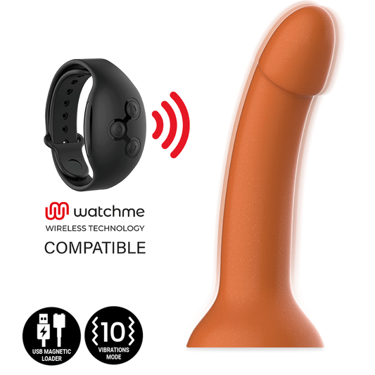 MYTHOLOGY - RUNE ROYAL DILDO VIBRANTE MISURA M  COMPATIBILE CON TECNOLOGIA WIRELESS WATCHME 