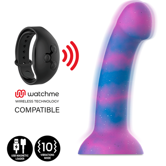 MYTHOLOGY - DION GALACTIC DILDO VIBRANTE MISURA M  COMPATIBILE CON TECNOLOGIA WIRELESS WATCHME