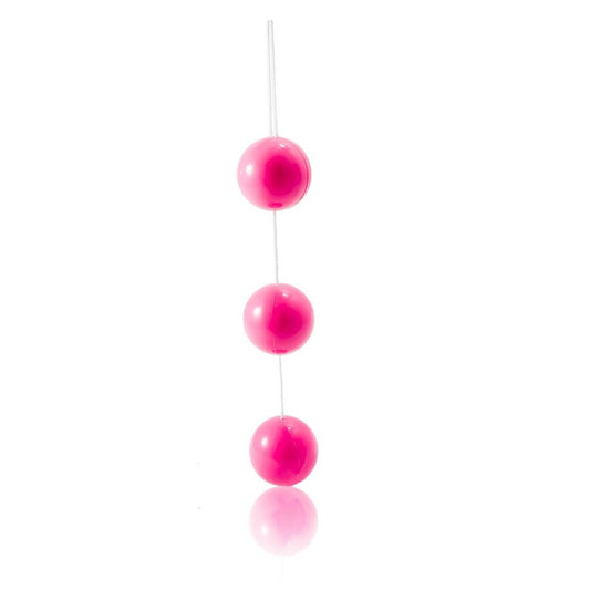BAILE - SET DI   PALLINE VAGINALI E  ANALI IN ABS ROSA