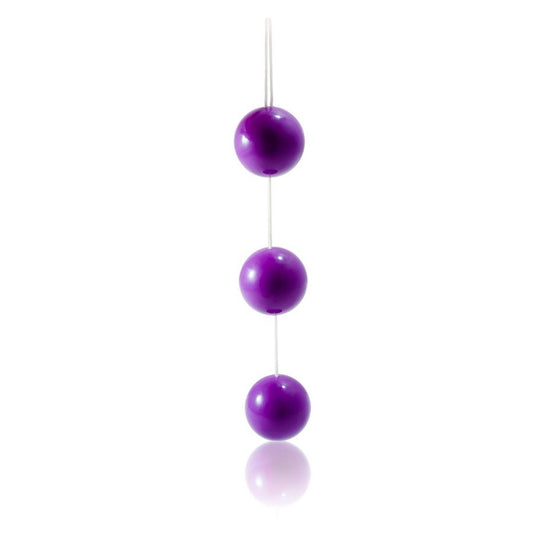 BAILE - SET DI   PALLINE VAGINALI E  ANALI IN ABS LILLA