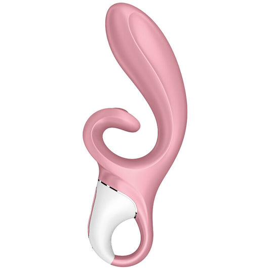 SATISFYER - HUG ME VIBRATORE CON  RABBIT  E  APP AZZURRO