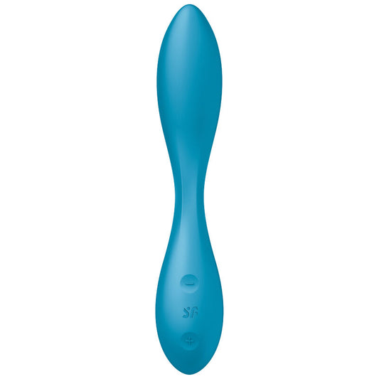 SATISFYER - FLEX 1 G-SPOT MULTI VIBRATORE FLESSIBILE BLU