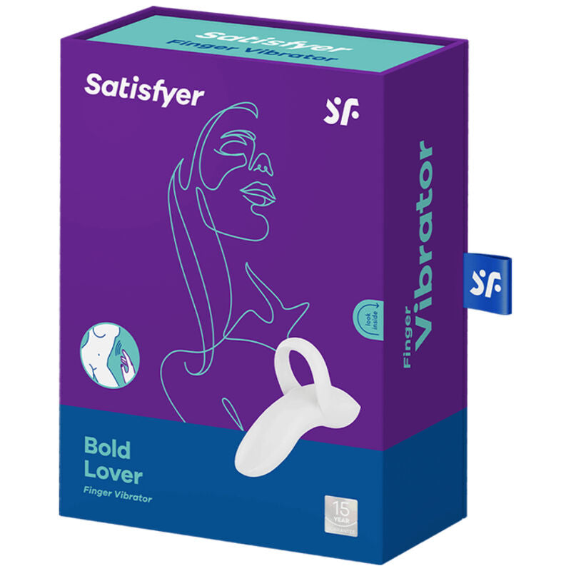 SATISFYER - BOLD LOVER DEDAL DITALE VIBRATORE LILLA