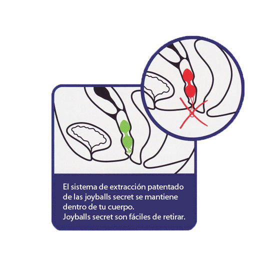 JOYDIVISION - JOYBALLS SECRET CHINESE BALLS PALLINE VAGINALI 85 GR NERE
