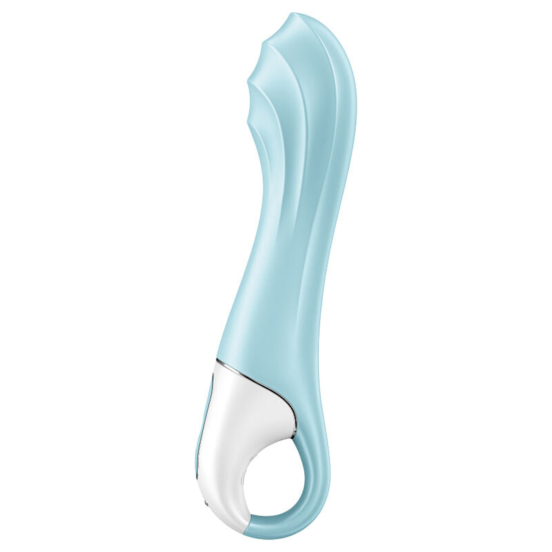SATISFYER - AIR PUMP VIBRATOR 5+ VIBRATORE  GONFIABILE PUNTO G  CON APP BLU