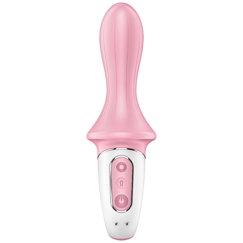SATISFYER - AIR PUMP BOOTY 5+ VIBRATORE ANALE GONFIABILE ROSA