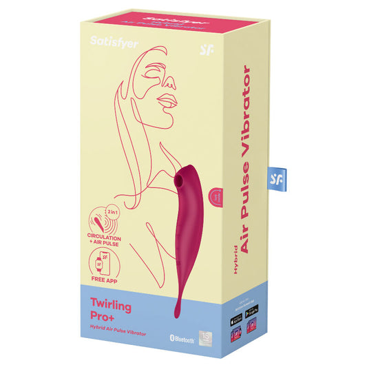 SATISFYER - TWIRLING PRO STIMOLATORE E VIBRATORE CON APP VERDE