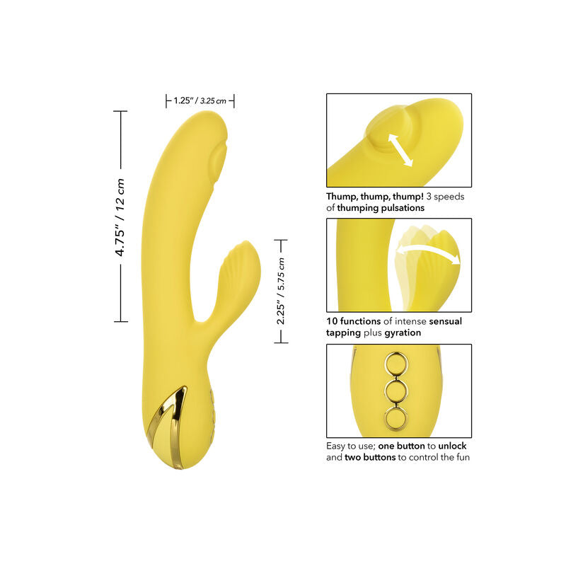 VIBRATORE CON STIMOLATORE CALIFORNIA DREAMING SAN DIEGO SEDUCTION