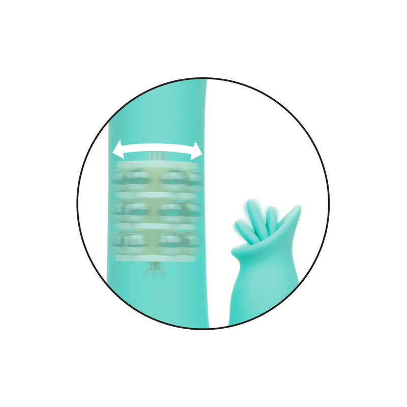 VIBRATORE ROTATORE CALIFORNIA DREAMING BEL AIR BOMBSHELL VERDE CHIARO