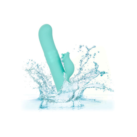 CALEXOTICS - CALIFORNIA DREAMING BEL AIR BOMBSHELL MASSAGGIATORE ROTANTE E VIBRANTE  VERDE CHIARO