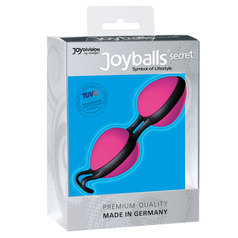 JOYDIVISION - JOYBALLS SECRET CHINESE BALLS PALLINE VAGINALI 85 GR NERE E ROSA