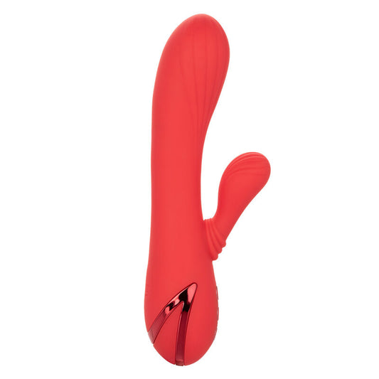 VIBRATORE CON STIMOLATORE CALIFORNIA DREAMING PALISADES PASSION ROSSO