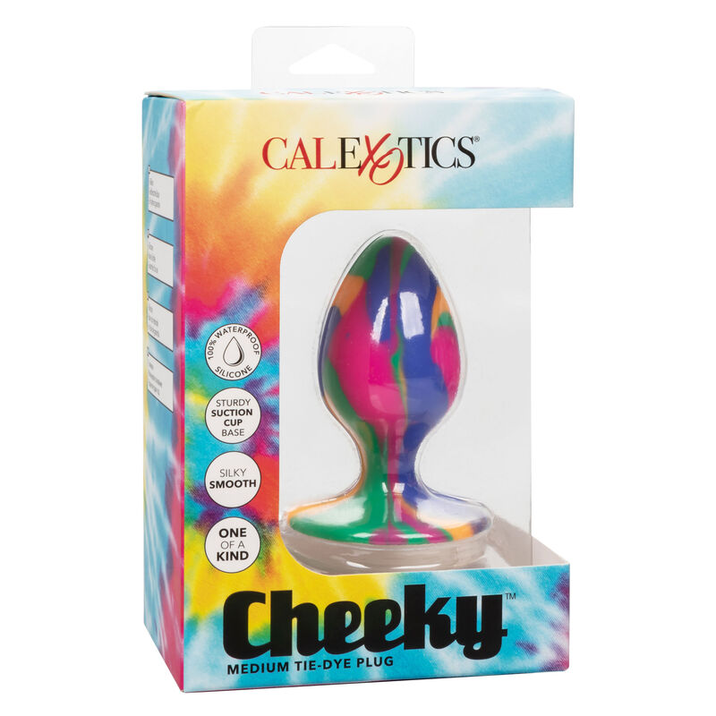 CALEXOTICS - PLUG ANALE  CHEEKY  TIE-DYE MISURA M