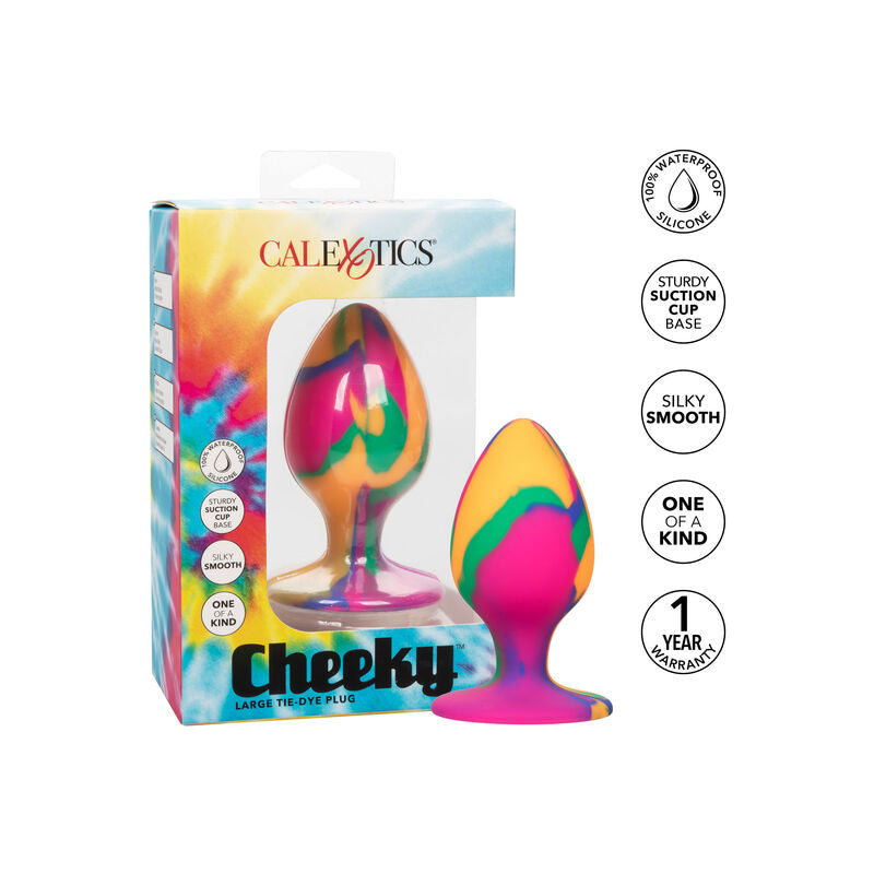 CALEXOTICS - CHEEKY TIE-DYE PLUG ANALE MISURA L