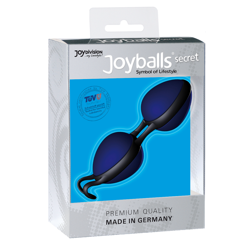 JOYDIVISION - JOYBALLS SECRET CHINESE BALLS PALLINE VAGINALI 85 GR NERE  E BLU