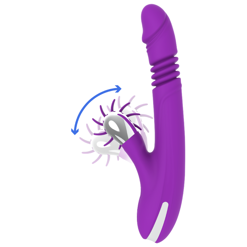 FUN FUNCTION - BUNNY FUNNY UP & DOWN VIBRATORE RABBIT CON FUNZIONE DI SPINTA 2.0