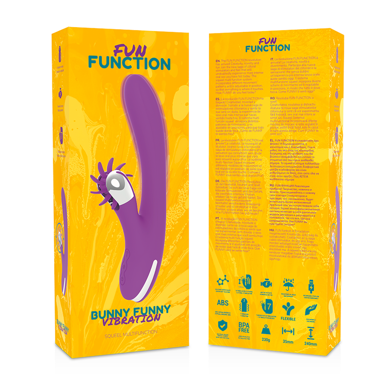 FUN FUNCTION  - BUNNY FUNNY VIBRATORE 2.0