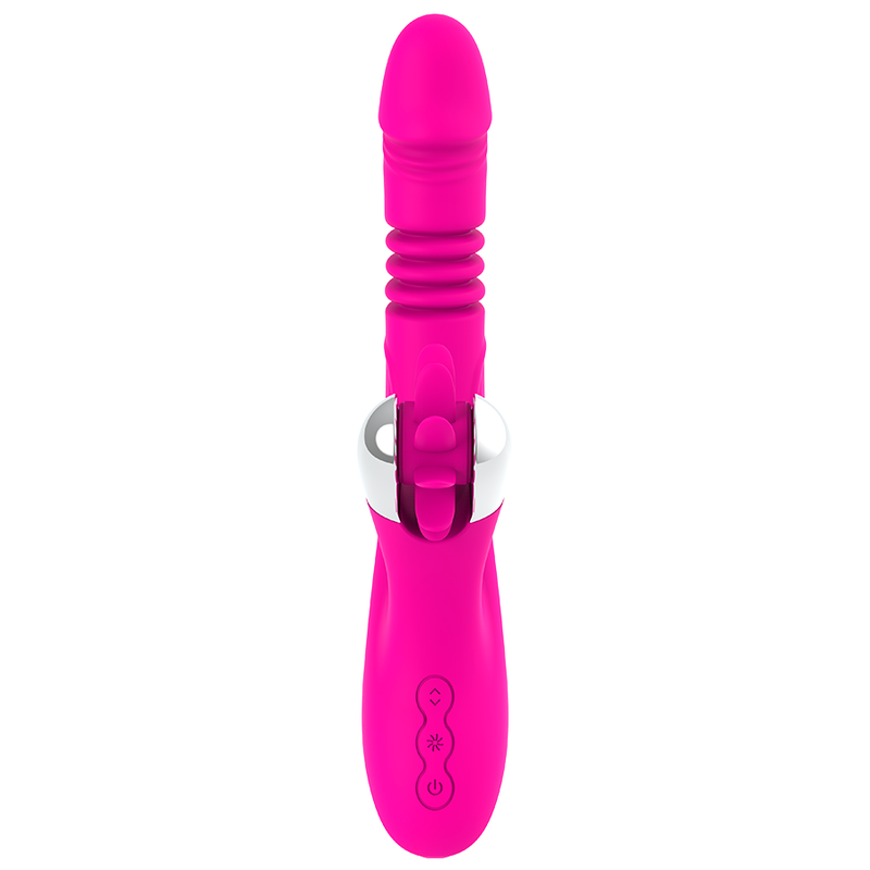 DIVERSIA - BUNNY VIBRATORE CON SPINTA SU E GIU' 24 CM