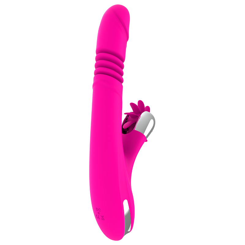 DIVERSIA - BUNNY VIBRATORE CON SPINTA SU E GIU' 24 CM