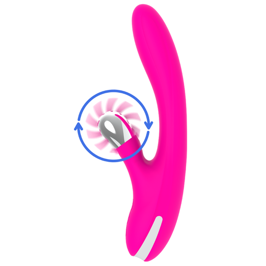 DIVERSIA - BUNNY  VIBRATORE CON MOVIMENTO AD ONDE 24 CM