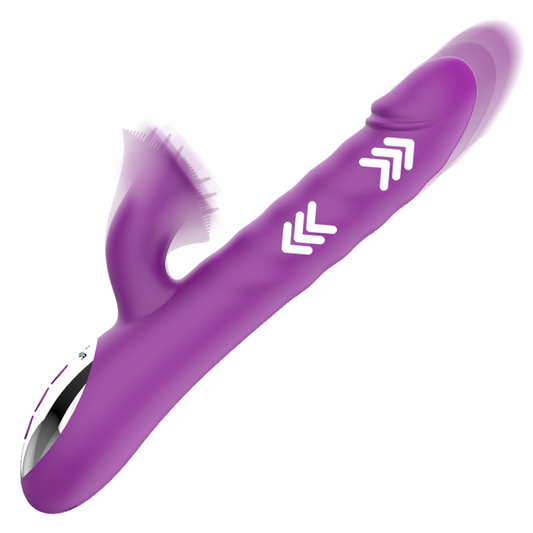 FUN FUNCTION -  ZENDA VIBRATORE MOVIMENTO SPINTA E ROTAZIONE