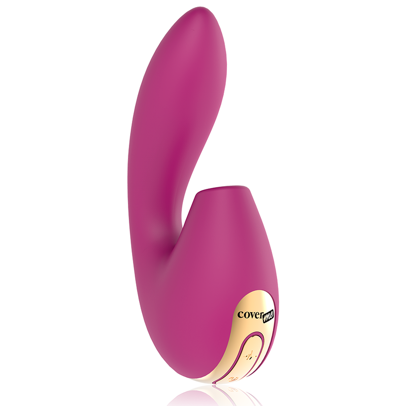 COVERME - VIBRATORE ASPIRATORE CLITORIDEO E POTENTE VIBRATORE PER IL PUNTO G