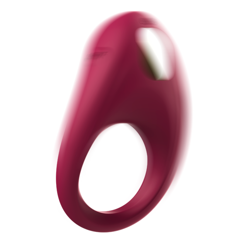 ANELLO VIBRANTE IN SILICONE MEDICALE, RICARICABILE USB, 7 MODALITÀ DI VIBRAZIONE