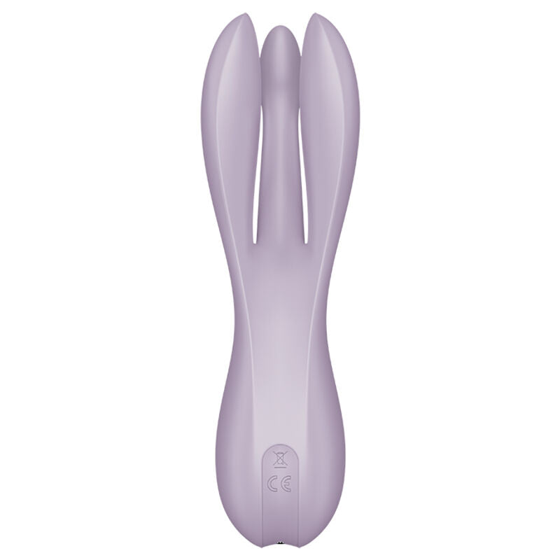 SATISFYER - THREESOME 2 VIBRATORE A TRE BRACCI LILLA