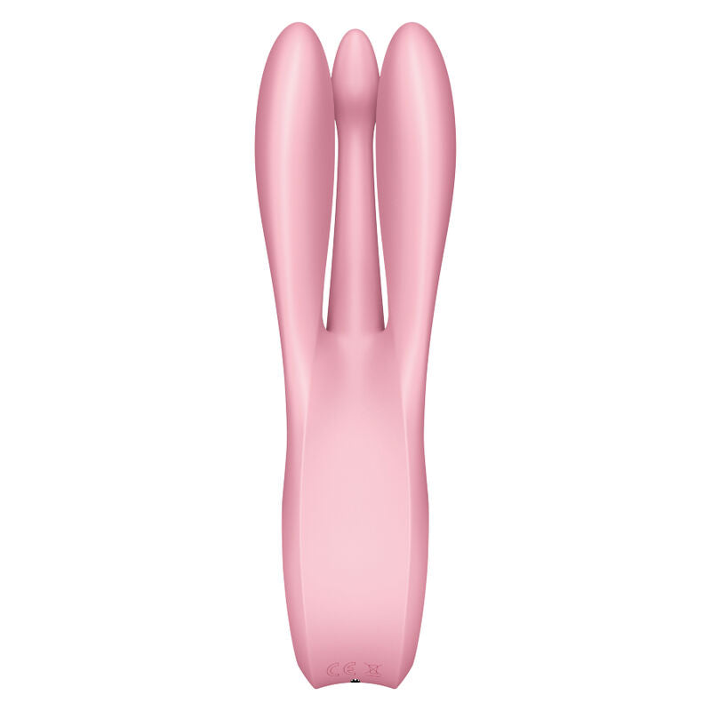 SATISFYER - THREESOME 1 VIBRATORE A TRE BRACCI BLU