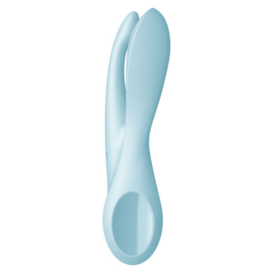 SATISFYER - THREESOME 1 VIBRATORE A TRE BRACCI BLU
