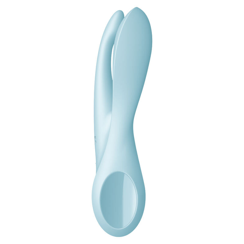 SATISFYER - THREESOME 1 VIBRATORE A TRE BRACCI BLU