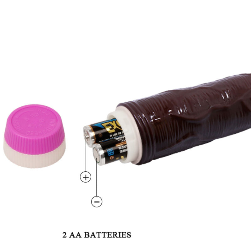 BAILE - WAVES OF PLEASURE  VIBRATORE  23 CM MULATTO