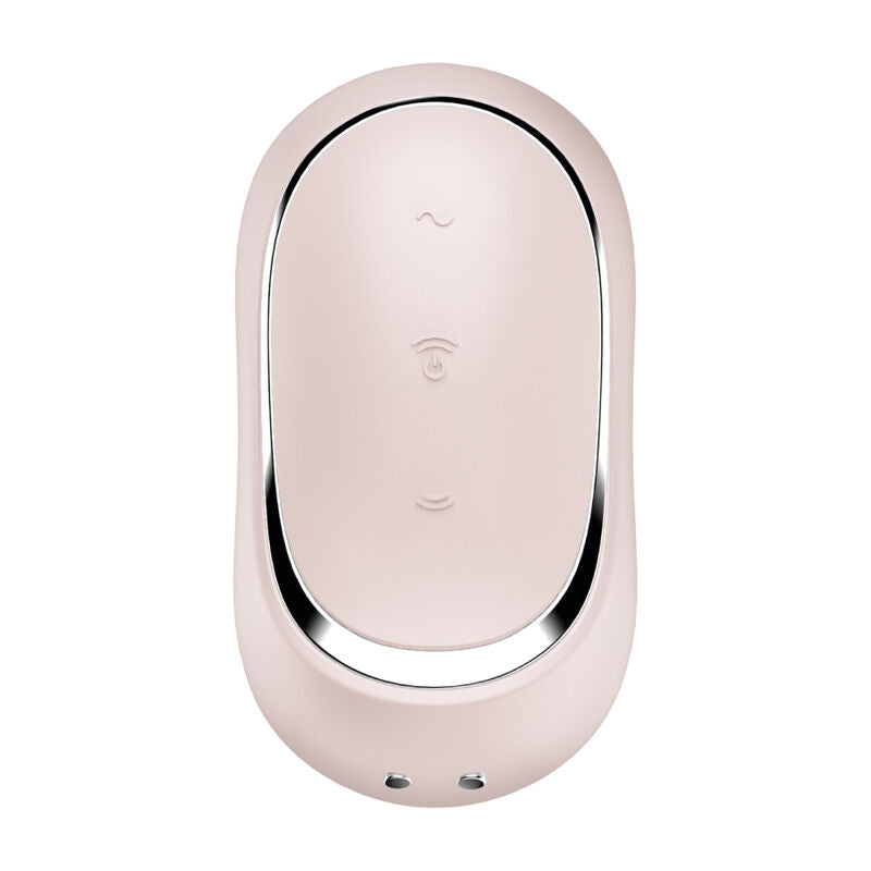 SATISFYER - PRO TO GO 2 DOPPIO STIMOLATORE E VIBRATORE  AIR PULSE  VIOLA