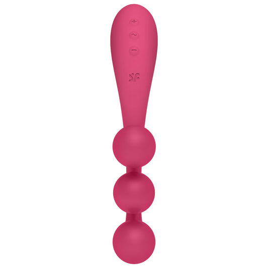 SATISFYER - TRI BALL 1 MULTI VIBRATORE ROSSO