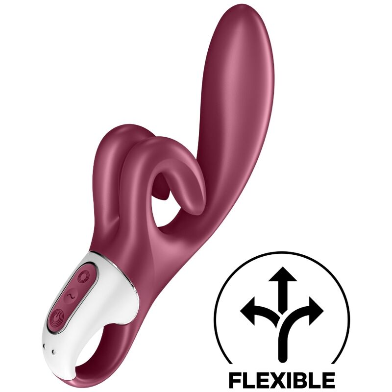 SATISFYER - TOUCH ME VIBRATORE RABBIT ROSSO