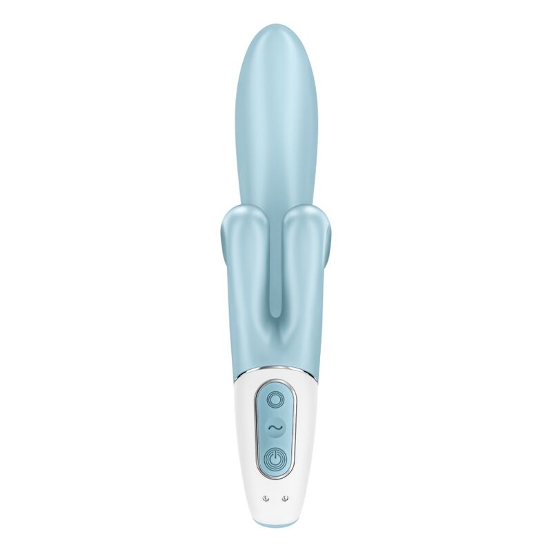 SATISFYER - TOUCH ME VIBRATORE RABBIT AZZURRO