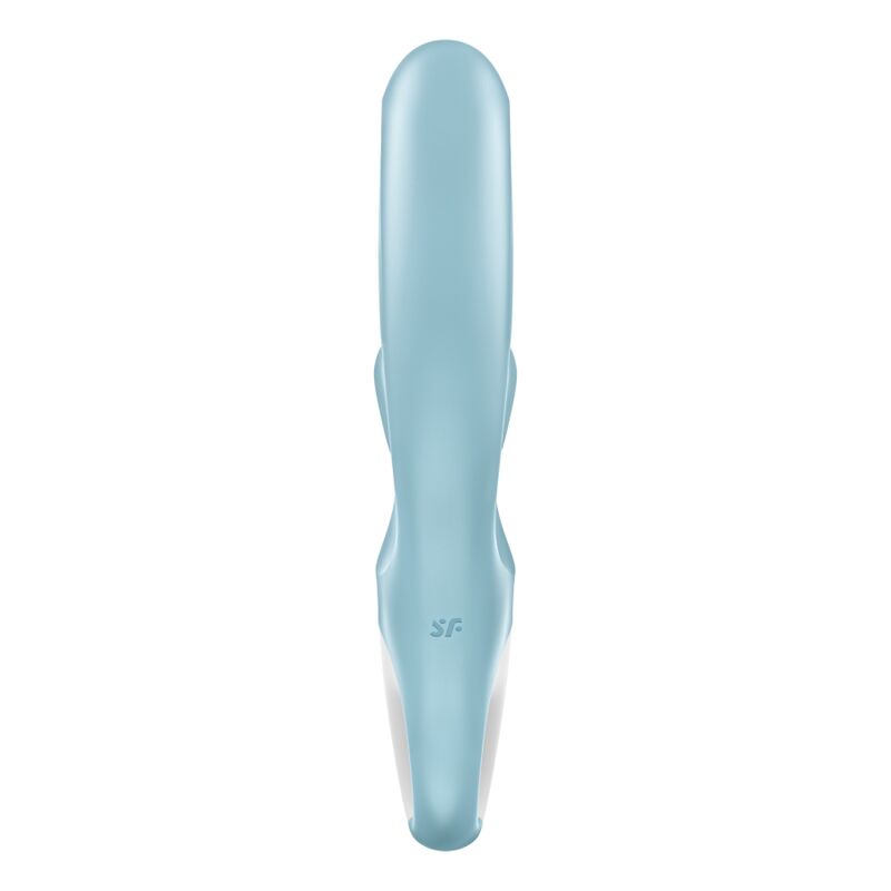 SATISFYER - LOVE ME VIBRATORE CON RABBIT DOPPIA STIMOLAZIONE  BLU