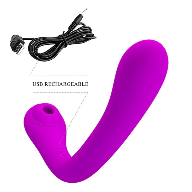 PRETTY LOVE - VIBRATORE E SUCCHIACLI ALEX LILAC